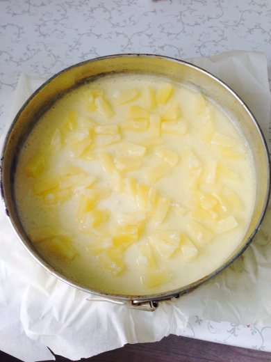 Ананасовый чизкейк - Шаг 4