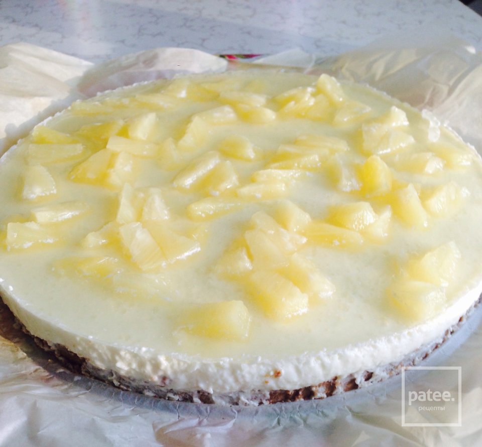 Ананасовый чизкейк - Шаг 5