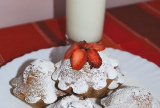 Шоколадные кексы без масла