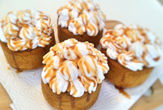 Карамельное пирожное