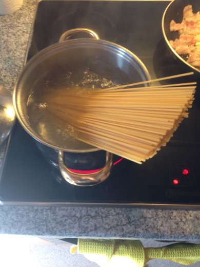 Паста Карбонара - Шаг 1