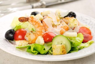 Цезарь с креветками