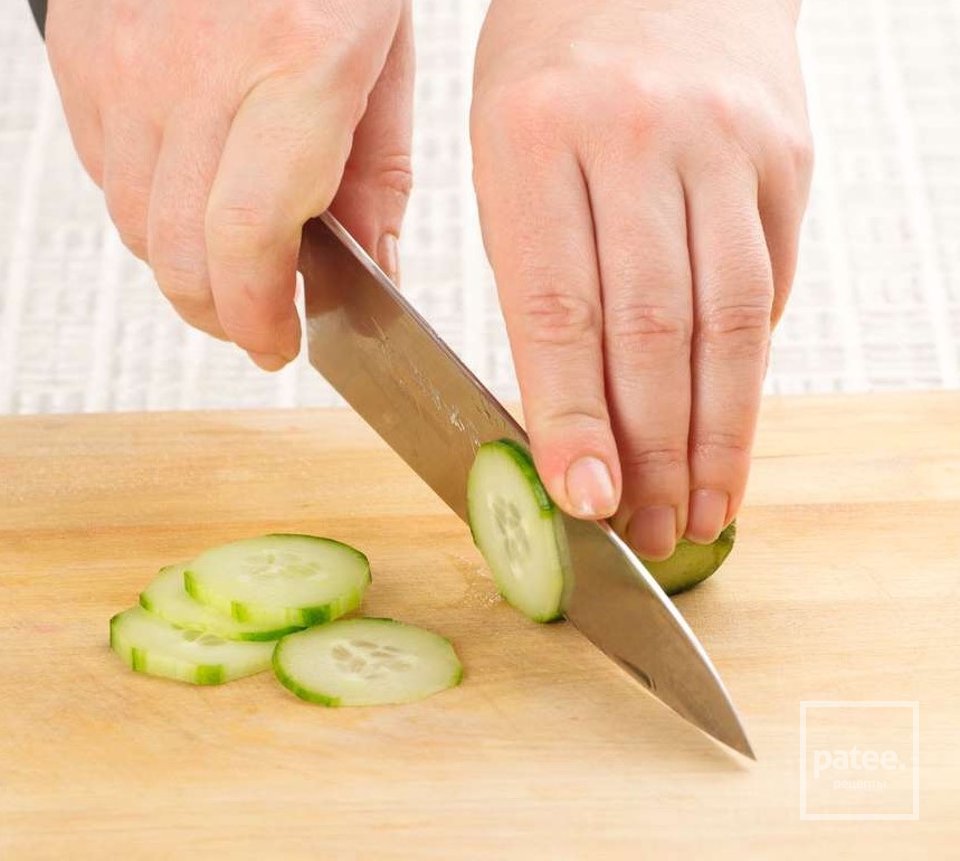 Цезарь с креветками - Шаг 5