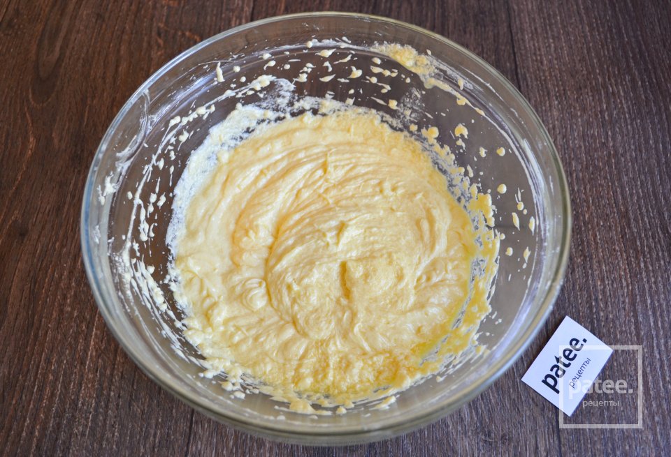 Нежный пирог с персиками - Шаг 6