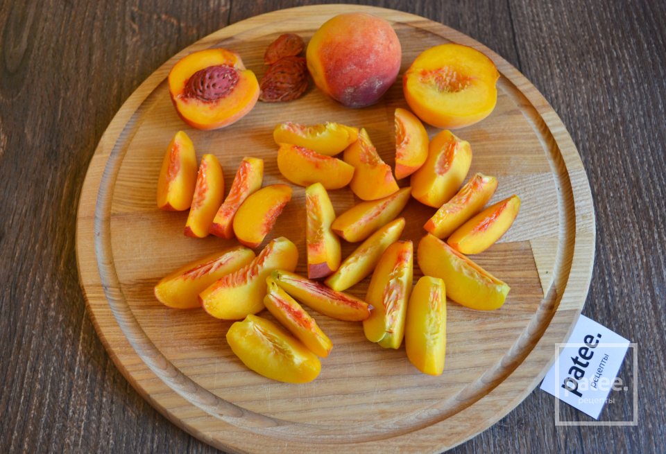 Нежный пирог с персиками - Шаг 9