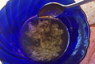 Соус чесночный для овощей