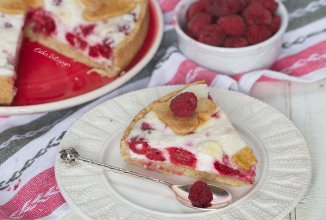 ДИЕТИЧЕСКИЙ МАЛИНОВЫЙ ПИРОГ