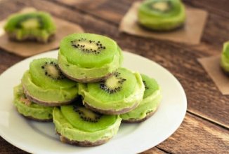 Лаймовые Пирожные с Киви без Выпекания