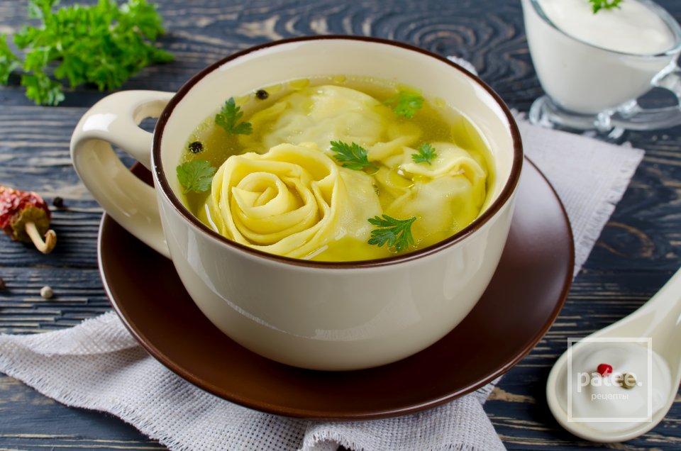 Ленивые пельмени с мясной начинкой - Шаг 14