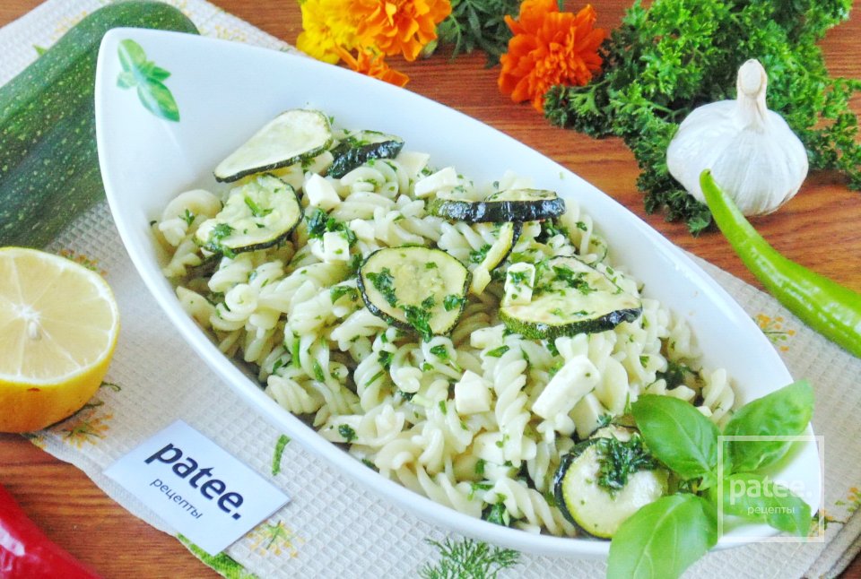 Паста с цуккини и брынзой - Шаг 13