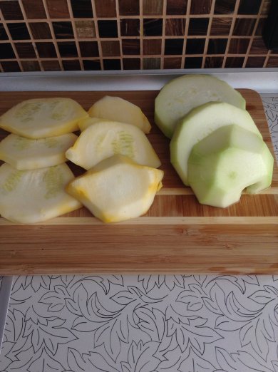 Закуска из кабачков и патиссонов - Шаг 1