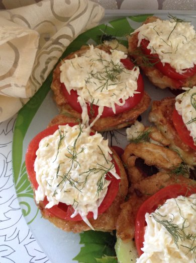 Закуска из кабачков и патиссонов - Шаг 10