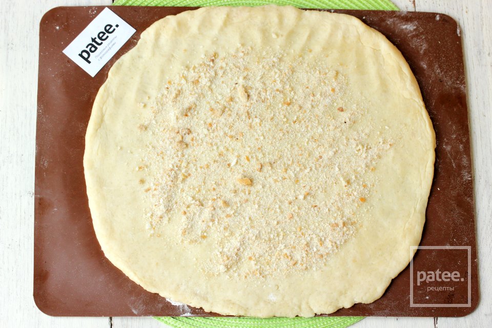 Галета на сметане с малиной - Шаг 9