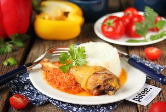 Курица в соусе лечо в мультиварке