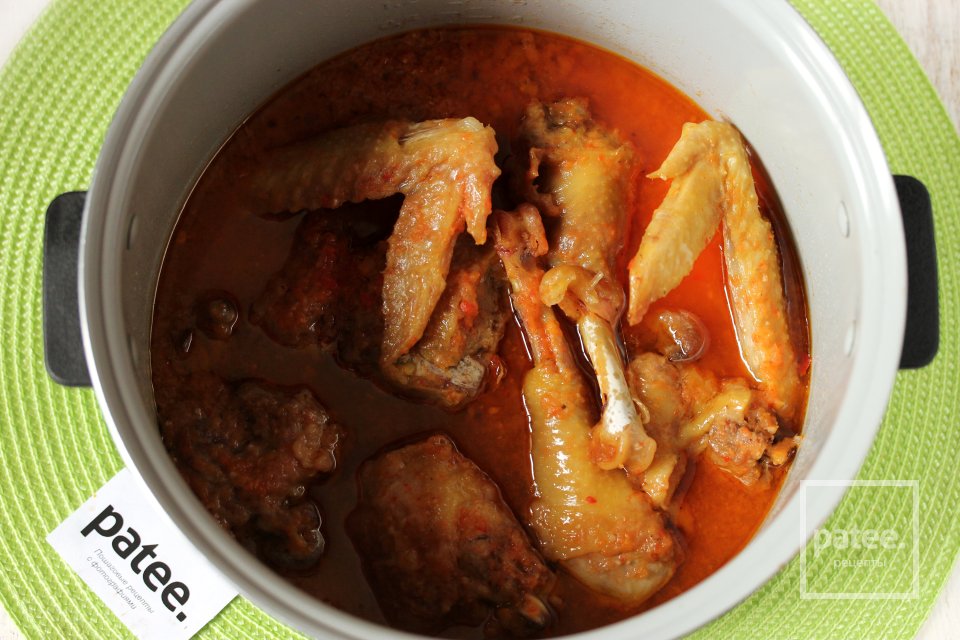 Курица в соусе лечо в мультиварке - Шаг 11