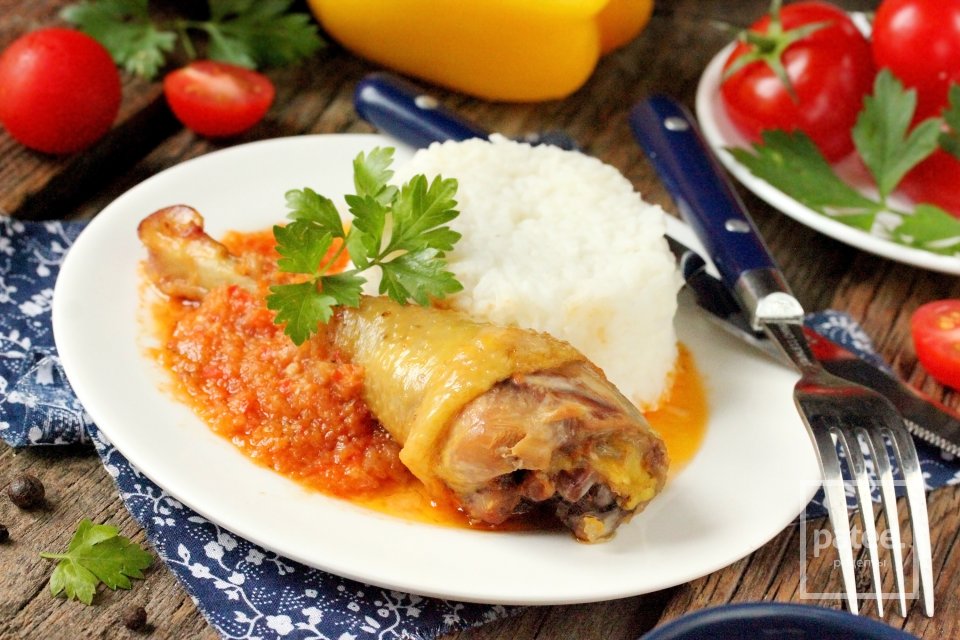 Курица в соусе лечо в мультиварке - Шаг 12