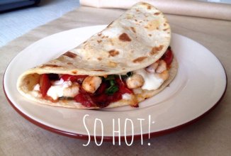 Тортилья с курицей