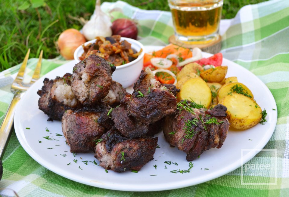 Шашлык из свинины на минеральной воде - Шаг 16