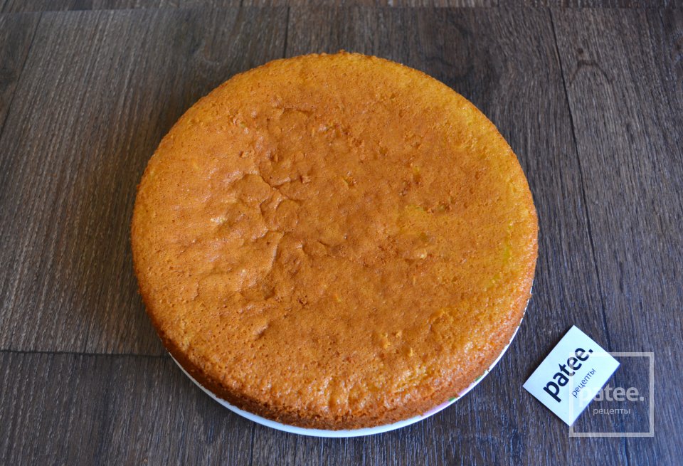 Голый торт с нежным кремом и ягодами - Шаг 14