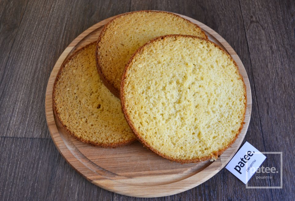 Голый торт с нежным кремом и ягодами - Шаг 15