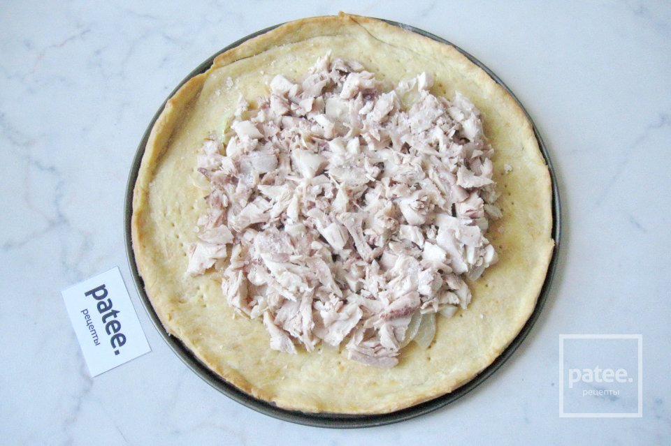 Закусочный пирог с курицей и овощами - Шаг 15