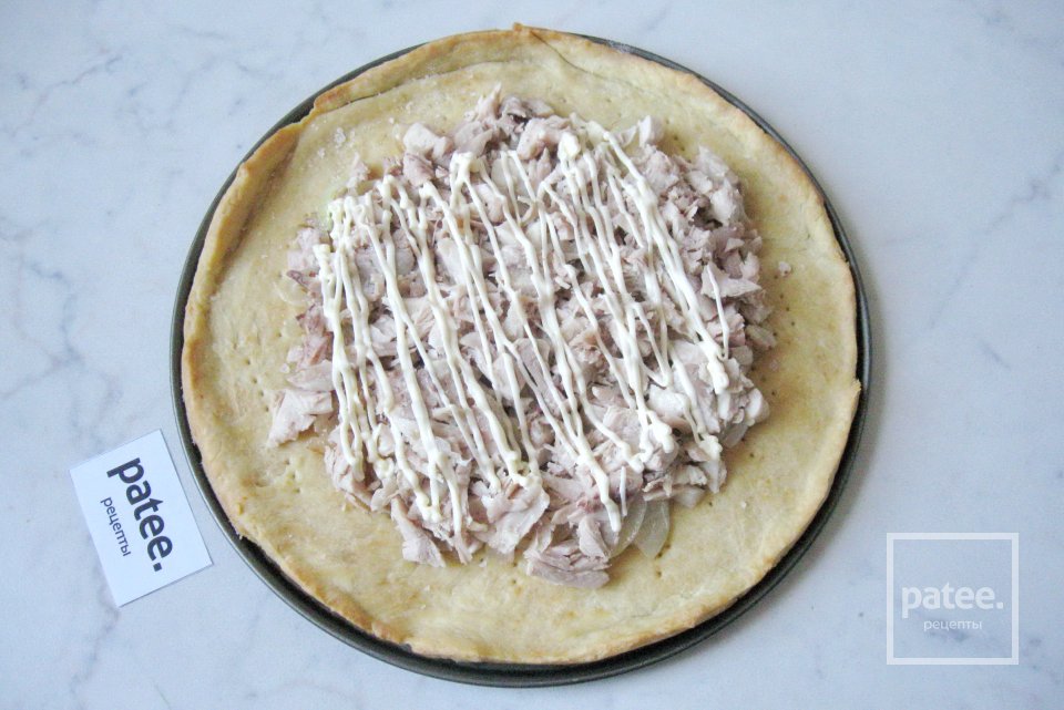 Закусочный пирог с курицей и овощами - Шаг 16