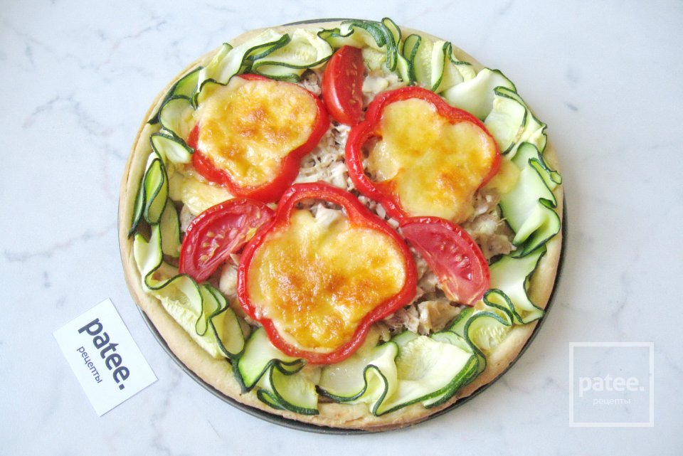 Закусочный пирог с курицей и овощами - Шаг 21