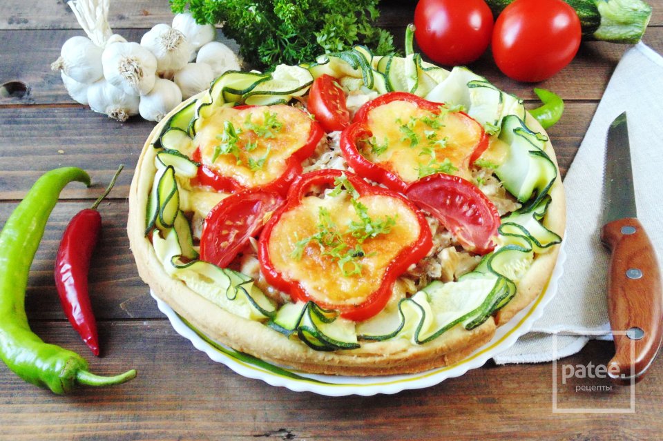 Закусочный пирог с курицей и овощами - Шаг 23