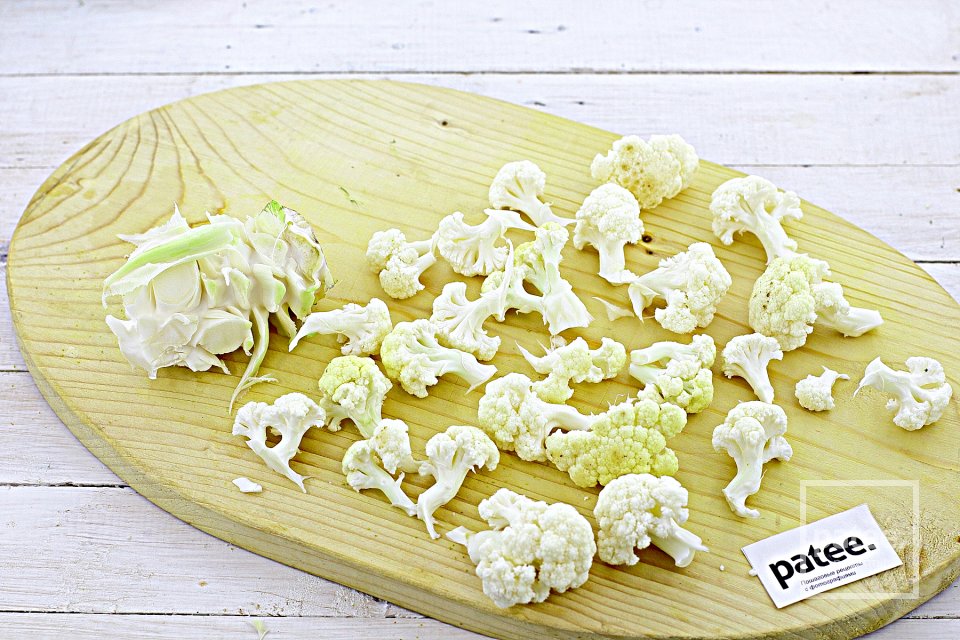 Цветная капуста на зиму - Шаг 2