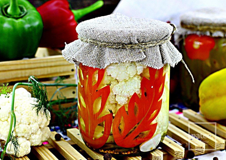 Цветная капуста на зиму - Шаг 11