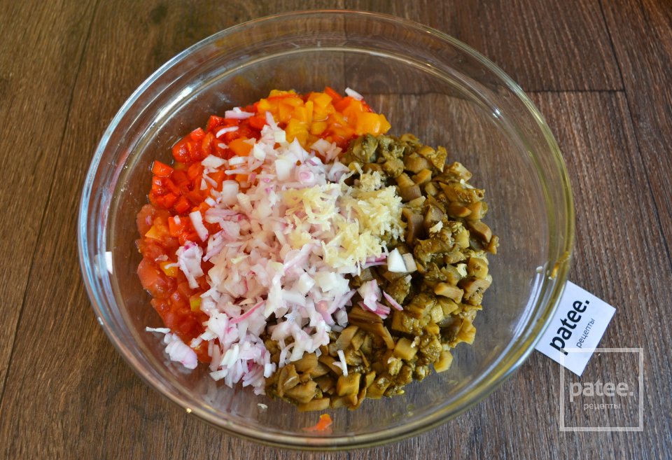 Салат из запеченных овощей - Шаг 13