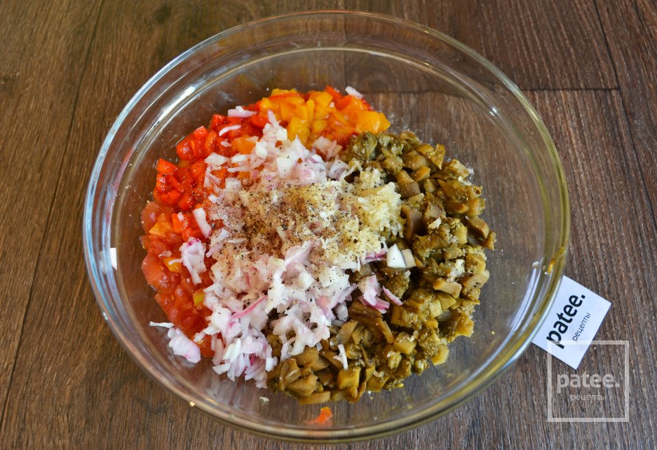 Салат из запеченных овощей - Шаг 14