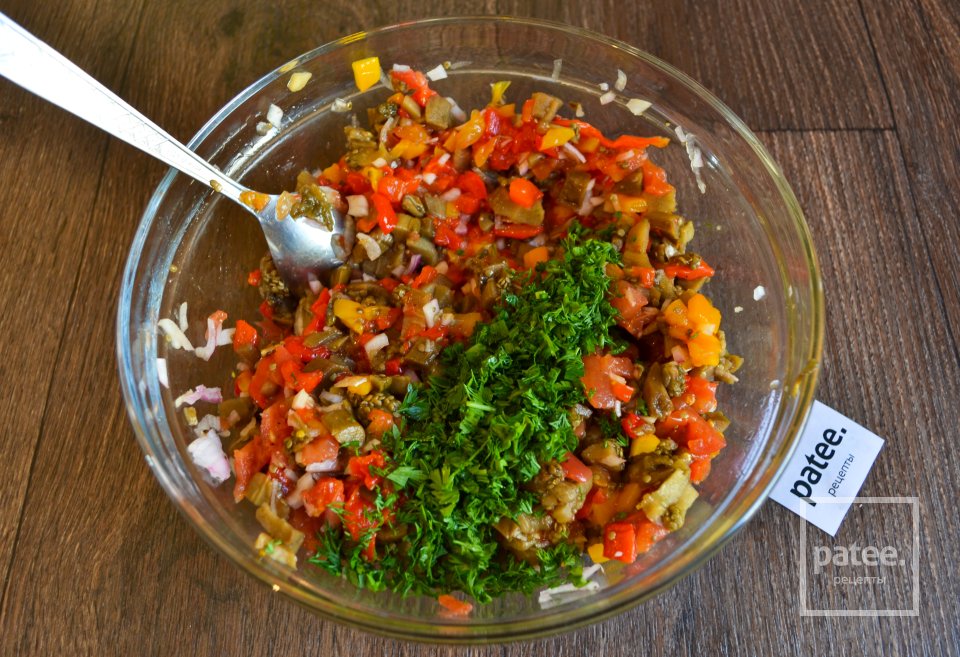 Салат из запеченных овощей - Шаг 15