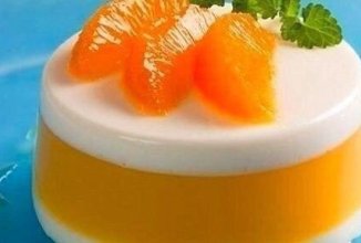 Десерт апельсиновый - очень легкий!