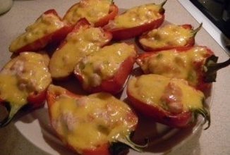 Курица в перце