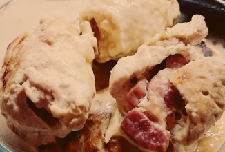 Рулетики из индейки с беконом