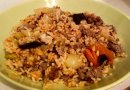Рис с фаршем и овощами