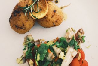 Запеченный картофель в мундире