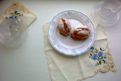 Заварные лебеди с кремом - приготовление