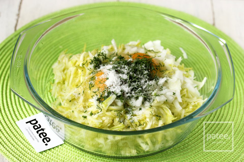 Кабачковые оладьи с укропом - Шаг 6