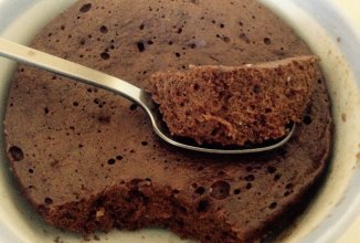 Быстрый кекс в микроволновке!