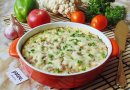 Запеканка из цветной капусты с мясным фаршем