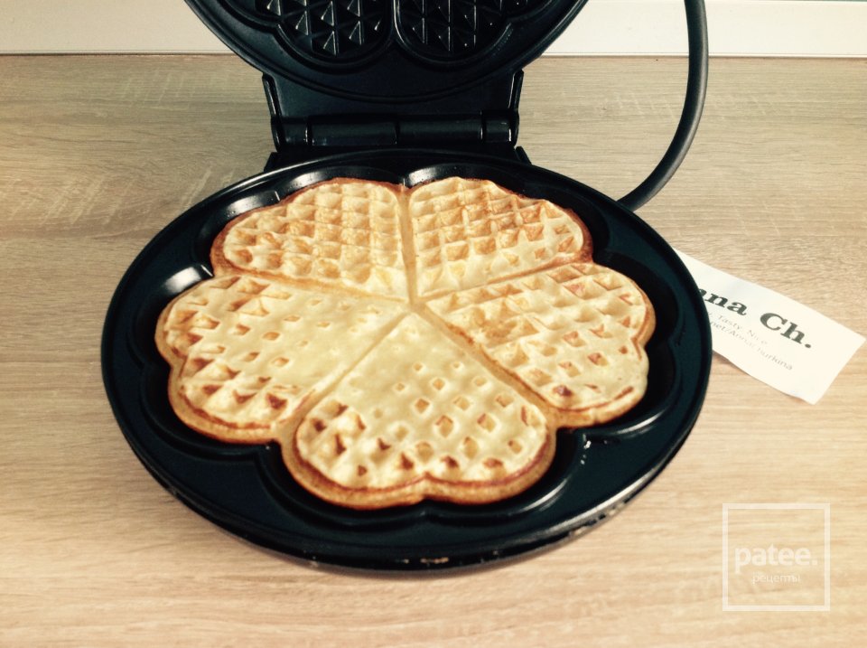 Торт из вафельницы с творожным кремом - Шаг 4