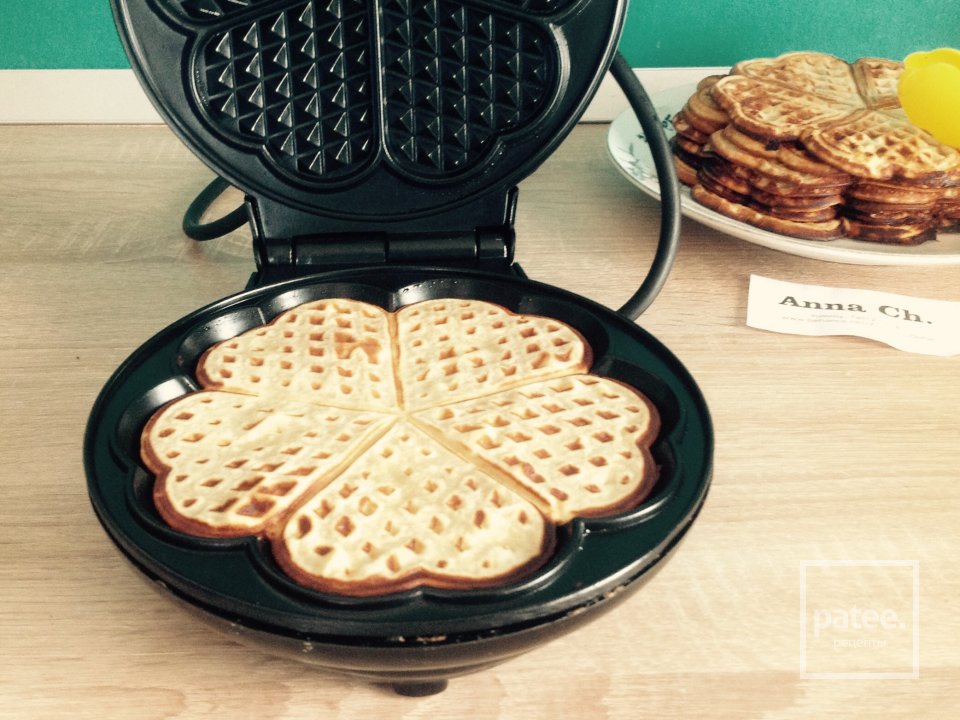 Торт из вафельницы с творожным кремом - Шаг 5