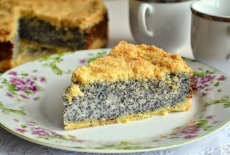 Немецкий маковый творожник