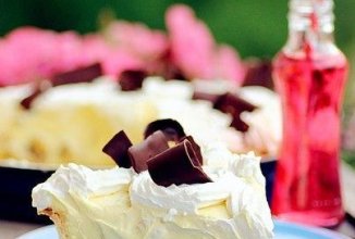 Банановый пирог с кремом