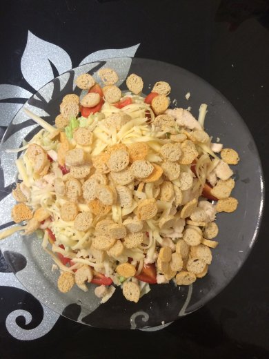 Салат Цезарь 👑 - Шаг 7