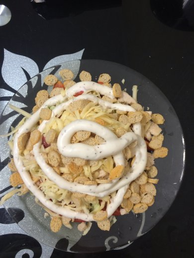 Салат Цезарь 👑 - Шаг 8