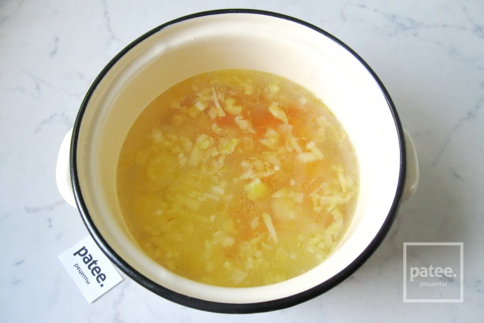 Гречневый суп с сухими грибами - Шаг 9