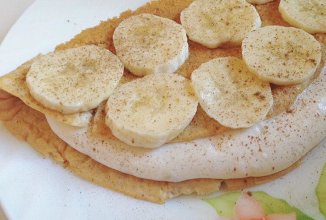 Овсяноблин с бананом. ПП